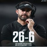 Nick Sirianni and the #Eagles have been on an absolute tear after the 2-5 start to the 2021 season.  #FlyEaglesFly