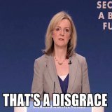 Liz Truss got 47% of eligible Tory members.  A majority of members did not vote for her.  She wouldn't have met the threshold that ministers set for union members voting on strike action.  #PoliticsLive #c4news #skynews #Newsnight #itvnews #lbc