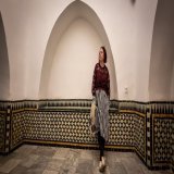 You've heard of Elf on the Shelf, now get ready for... Sam in the hammam.  - Oudayas Museum, Rabat