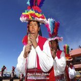 Suri sikuris #dancers on #Taquile Island in Lake #Titicaca #Peru. Available as prints and on products here:  #BuyIntoArt #FindArtThisSummer #festival #dance #peruvianculture #folklore #indigenouspeople #NativeAmerican #traditionaldress #panpipes #mus