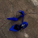 The color I love \ud83d\udc99#ysl #yslshoes #saintlaurent
