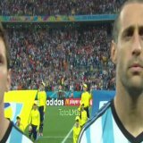 ワールドカップ2014準決勝 オランダ戦 激しいマンマークの中、違いを作るメッシ
