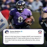 #Saints S Tyrann Mathieu is not a fan of the way Lamar Jackson is being treated  &ldquo;I feel some kind of way about it&rdquo;