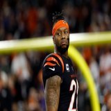 Report: Neighbor of #Bengals RB Joe Mixon says that shots were fired at kids who were playing with nerf guns. The shots supposedly came from Mixon&rsquo;s house, per @Fox19_Mike   Whoever shot the gun may have mistaked the nerf guns for real firearms