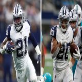 Update: The #Cowboys want to keep both RBs Ezekiel Elliott and Tony Pollard, per Owner Jerry Jones  Pollard will likely get an $11.2M franchise tag and Ezekiel Elliott is currently set to make $16.7 million in 2023. They&rsquo;ll likely ask Zeke to t