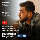 &Scaron;ovakar 20:00 būs iespēja novērtēt politisko partiju piedāvātos risinājumus problēmām, kas tie&scaron;i jaunie&scaron;iem &scaron;ķiet svarīgas.    Mūsu @DDaugavietis45 kopā ar citu partiju pārstāvjiem pārliecinās jaunie&scaron;us, ka viņiem i