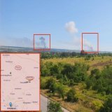 \u2757Сообщают, что наши военные уничтожили не 1, а сразу 2 склада БК  Один из них в Зимогорье под Алчевском, а другой в Хорошем. Злые языки говорят, что там были вражеские снаряды для РСЗО.