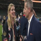 How important was it to Justin Verlander and @KateUpton for Justin to get that first #WorldSeries win?  "I'm so happy that he has it, but honestly he's such a legend who f*&amp;%ing cares?" @KateUpton told me. #khou11