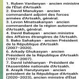 Ces 8 hommes ont &eacute;t&eacute; arr&ecirc;t&eacute;s, kidnapp&eacute;s, emmen&eacute;s de force &agrave; Bakou et emprisonn&eacute;s par l'Azerba&iuml;djan apr&egrave;s l'invasion de l'#Artsakh #armenien. Leur crime : avoir dirig&eacute; leur pays