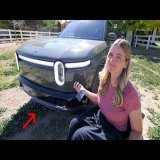 Her Tesla should be very nervous... Rivian R2 First Drive!