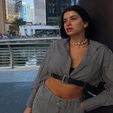 Photo by Jessie on February 10, 2024. May be an image of 1 person, turtleneck, necklace and choker.