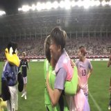 MS＆ADカップ 2023   #なでしこジャパン vs パナマ代表  #平尾知佳 に抱きつく #藤野あおば   7.14(金) 19:05KO<> 地上波 #日本テレビ 系で生中継 #TVer でライブ配信   #なでニコ #夢への勇気を #jfa #daihyo #nadeshiko #サッカー日本代表