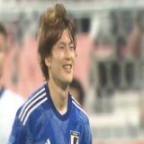 #キリンチャレンジカップ 2023   #サッカー日本代表 vs エルサルバドル  右サイドに開いた #相馬勇紀 からのクロスを、頭で合わせたのは #古橋亨梧   #フジテレビ 系列で生放送中 #TVer でライブ配信中   #夢への勇気を  #jfa #daihyo #サッカー日本代表