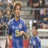 #キリンチャレンジカップ 2023   #サッカー日本代表 vs エルサルバドル  後半31分、#伊藤敦樹 が #SAMURAIBLUE デビュー  #フジテレビ 系列で生放送中 #TVer でライブ配信中   #夢への勇気を  #jfa #daihyo #サッカー日本代表