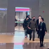 The cuteness level is at 100%  This airport look is definitely one for the books! Our beloved Mimi.   HAVE A SAFE FLIGHT JIMIN