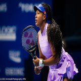 That hair, tho!   @naomiosaka in action in Tokyo.