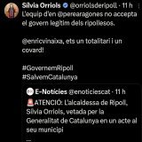 Bravoooo! L'extrema dreta no ser&agrave; mai leg&iacute;tima!, nom&eacute;s cal veure Argentina per comprovar la classe de tocats del bolet q posen les urnes...