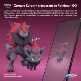 Pok&eacute;mon GO: Zorua e Zorokark est&atilde;o dispon&iacute;vel no jogo (dessa vez sem bug). Zorua aparecer&aacute; na natureza disfar&ccedil;ado do seu Pok&eacute;mon Companheiro, podendo ser Lend&aacute;rio, Brilhante, etc. Caso veja um Pok&eacu