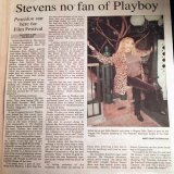 It wasn't here long, but the Niagara Film Festival in '98 and '99 was a trove of great interviews for me. Sadly, many of them are now deceased - John Saxon, Frank Gershin, Jane Russell, Evelyn Keyes and now - today - #StellaStevens.