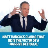 Some people have some nerve, don't they?!   #MattHancock #CovidKiller #TheLockdownFiles #ToryHypocrisy  #ToryCorruption  #ToryCriminals #ToryTraitors #ToriesDevoidOfShame #ToriesLiedPeopleDied #ToriesCostLives