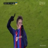 2-0 Barcelona.  GAVI HAS DOUBLED THE LEAD!!!!  #gavi #FCBarcelona #FCBSEV #BarcaSevilla #LaLigaSantander