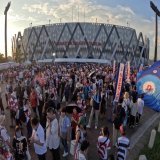 花園ラグビー場に21,138人来場  応援ありがとうございました #GoWithTheBrave