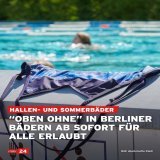Das Problem an dieser #obenohne Sache ist, dass Frauen- und M&auml;nnerk&ouml;rper nun mal einfach nicht gleich sind, deshalb sehe ich es schon kommen, dass Bel&auml;stigung, Gestarre und Handy-Gefilme viel mehr werden und dann ist der Aufschrei wied