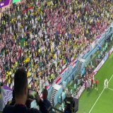 PETKOVIC levels it for Croatia. 1-1  #FIFAWorldCup
