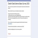 Hop ind og svar p&aring; Dansk Data Science Community's data science l&oslash;n unders&oslash;gelse 2023       #dkdev #dktech #dkdata #dkml