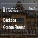 J&rsquo;adresse mes plus sinc&egrave;res condol&eacute;ances &agrave; la famille Pinsent, &agrave; ses amis et &agrave; ses nombreux fans dans tout le pays et dans le monde entier. Puissiez-vous tous trouver r&eacute;confort en sachant que son &oelig