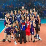 #火の鳥NIPPON  ／ 大きな3勝目 ＼  ブラジル戦国際大会での勝利は「ワールドグランドチャンピオンズカップ2017」以来5年ぶり #世界バレー ではなんと40年ぶりです  #WWCH2022 #Electrifying2022  #バレーボール #Breakthrough