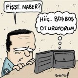 #MaasAzDertCok bug&uuml;nlerde ben ve c&uuml;zdanım