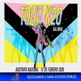 #CDMX ¡No te lo puedes perder! @KalimbaMX celebra 20 años de carrera como solista, y no hay mejor forma de hacerlo que en el Auditorio Nacional. ¡Regístrate y participa por tus accesos!