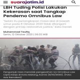 Konfrensi Pers Aliansi Malang Melawan &amp; Tim Bantuan Hukum Malang Bersatu.  Link:   #BatalkanOmnibusLaw #GagalkanOmnibusLaw #TolakOmnibusLaw #JegalSampaiGagal #JegalSampaiBatal #MosiTidakPercaya #KawanBantuKawan #OmnibuslawSampah #BebaskanKawanKam