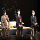 岡崎将棋まつり トークショー第2部 石田和雄九段 佐藤康光九段 藤井聡太六冠 杉本昌隆八段 室谷由紀女流三段