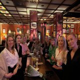 .Instead of training together today- Nice evening with a part of @bitclub_bylinda \ud83c\udfcb\ufe0f&zwj;\u2640\ufe0fCheers! \ud83e\udd42\ud83e\udd70