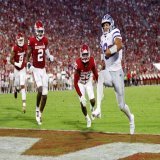 Final score from Norman: Kansas State 41, Oklahoma 34.  Adrian Martinez put on a show. Chris Klieman improved to 3-1 against the Sooners. The Wildcats are undefeated in Big 12 play.