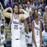 Jerome Tang usually rewards K-State basketball players with dessert when they win away from home.  Last night, they got ice baths instead of ice cream. No time to celebrate with Kentucky up next in the NCAA Tournament