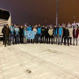 My Uyghur Muslim brothers are travelling to southern Turkiye  to help earthquake victims.   A people who endured genocide aiding a people who embraced them into their country.