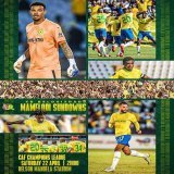 #DstvPremiership side  Mamelodi Sundowns FC  has arrived in for their clash vs  CR Belouizdad in the Quarterfinal stages of the #TotalEnergiesCAFCL   The Brazilians have started training sessions upon arrival and are geared up for the much awaited cl