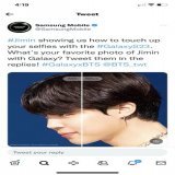 we are so proud of Jimin..the face of Samsung @SamsungMobile