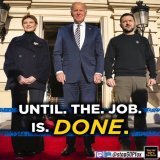 A year ago, Russia invaded Ukraine  A year later, Ukraine is holding strong  Thank you Biden for rebuilding our alliances &amp; helping hold the Western world together in the face of authoritarian aggression  Democracy is standing strong against Puti