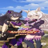 焦りすぎてちょっと失敗 てぇてぇよぉぉぉおお やっぱり2人が並ぶと妹感あるな  てかぱかライブ！ 2周年情報多すぎて！！！ でもありがとう！！！  #ウマ娘 #ゲームウマ娘