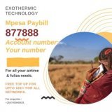 Top up to any mobile number(Safaricom Airtel,Telkom) Go to M-PESA PAYBILL 877888 Account is your mobile number Very Fast and Reliable   Boutross Bailey Chester House Cowards Nairobi CBD Kalonzo Chelsea vs Everton Mendy Sakaja Pulisic Bill Clinton Mt 