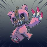 i really like gloomy bear \u2729｡:*&bull;.\u2726ฅ^&bull;ﻌ&bull;^ฅ\u2726.&bull;*:｡\u2729 . . . . . . . . . . . . . #illustrator #illo #instagood #art #doodle #artwork #digitalillustration #draw #artsy #illustration #drawingart #digitalart #fanart #dig