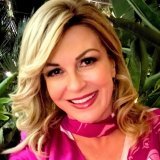 Photo by Kolinda Grabar-Kitarović on January 01, 2024. May be a selfie of 1 person, blonde hair, makeup and scarf.