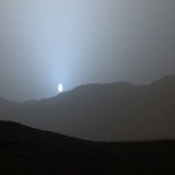 We are the first human beings to see a Mars sunset. It&rsquo;s quite a thought Credit: NASA