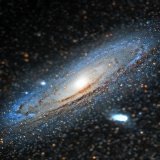 The Andromeda galaxy close  NASA More: