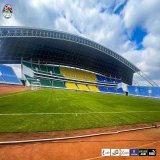 إيهاب جلال المدير الفني لمنتخبنا الوطنى يعاين ملعب بينجو الدولي الذي يستضيف مباراة مصر واثيوبيا غدًا الخميس  \ud83c\udfdf\ufe0f