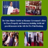 The Union Minister for Foreign Affairs, U Than Swe, gave a diplomatic briefing on the recent developments in #Myanmar at the Ministry of Foreign Affairs in Yangon on 6th July 2023. #WhatsHappeningInMyanmar #diplomacy